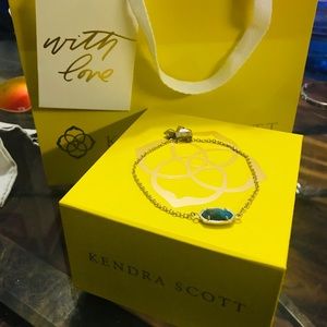KENDRA SCOTT ELAINA GOLD ADJUSTABLE BRACELET